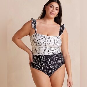 Summersalt The Ruffle Oasis One-Piece – Size 14